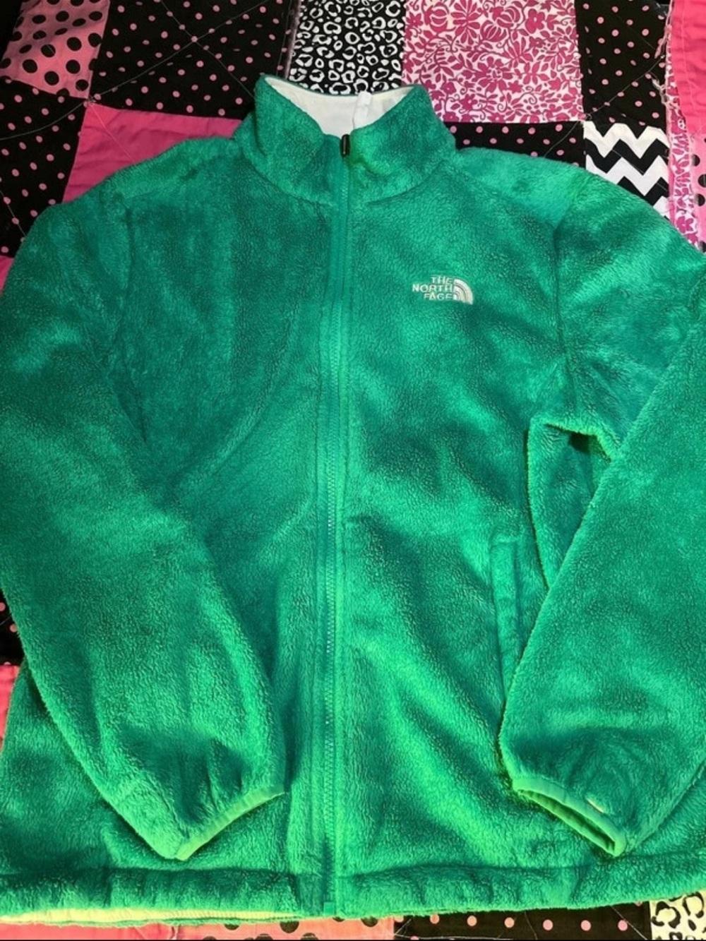 The North Face Kids' Green Fleece Jacket